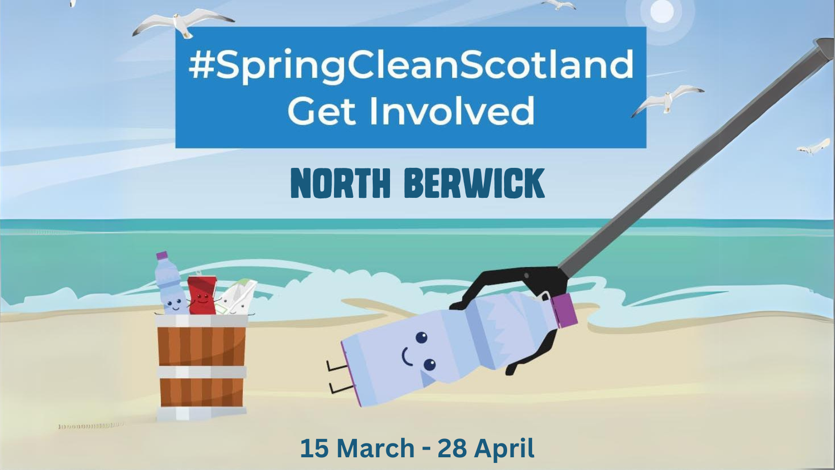 Spring Clean Scotland: North Berwick - Scottish Seabird Centre