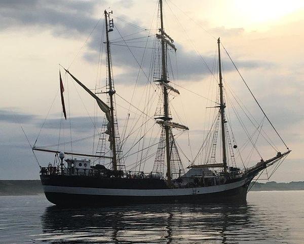  The Pelican of London moored alongside the Bass Rock. Image credit Stewart McPherson